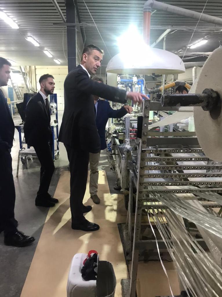Завод АО "Флотенк" посетила делегация Минпромторга России